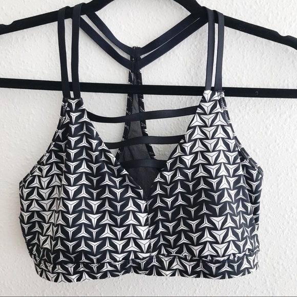 Victoria's Secret Other - Victoria’s Secret Strappy Mesh Cage Sports Bra